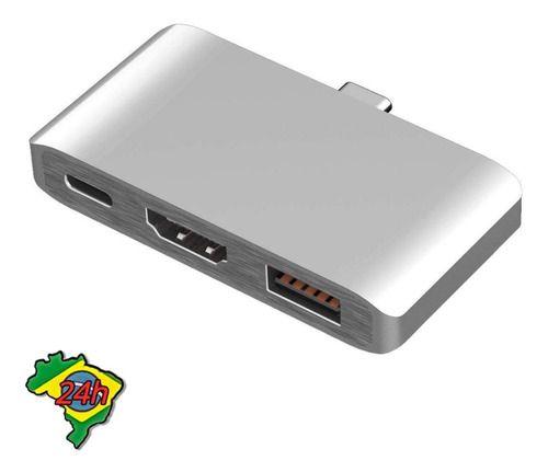 Imagem de Adaptador Usb C Hdmi Dock Dex Station S8 S9 N8