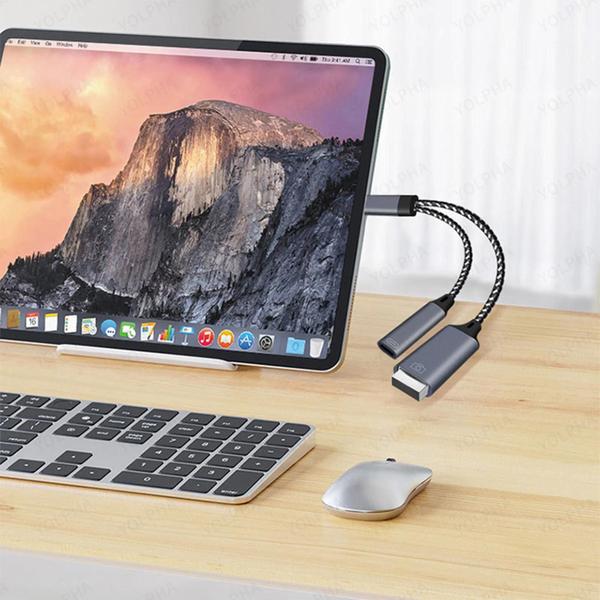 Imagem de Adaptador USB-C OTG 2 em 1 para Samsung e Huawei - Com Porta de Carregamento USB-PD