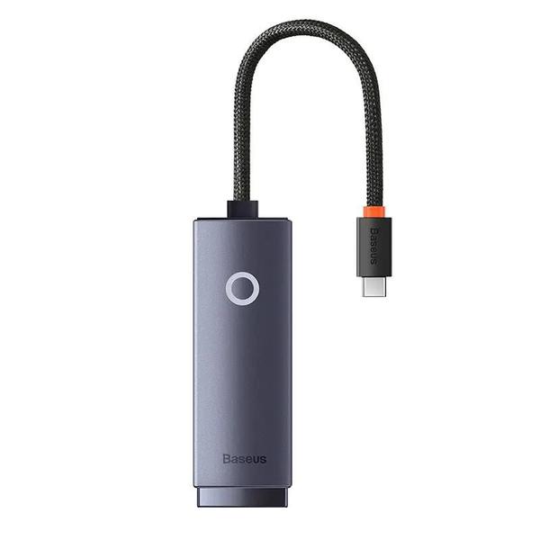 Adaptador USB-C para Ethernet Gigabit RJ45 - 1000/100 Mbps - Alumínio Imagem de Adaptador USB-C para Ethernet Gigabit RJ45 - 1000/100 Mbps - Alumínio