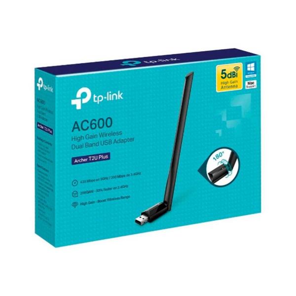 Imagem de Adaptador USB Dual Band Wireless de Alto Ganho TP-Link - AC600