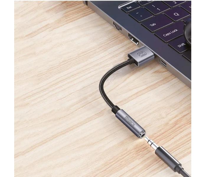 Imagem de Adaptador Usb P3 Fone Microfone 3.5Mm Pc Notebook