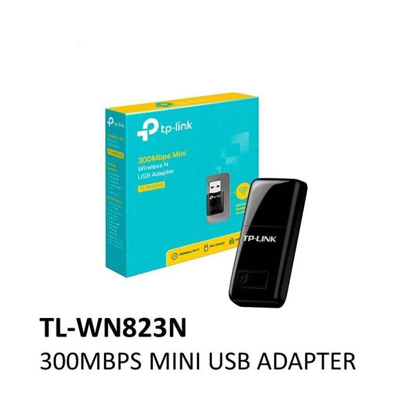 Imagem de Adaptador Usb Para Wi-Fi Tp-Link Tl-Wn823N 300Mbps