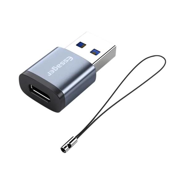 Imagem de Adaptador USB Tipo C 3.0 OTG - Conversor Macho/Fêmea para Macbook, Xiaomi, Samsung S20 e Outros