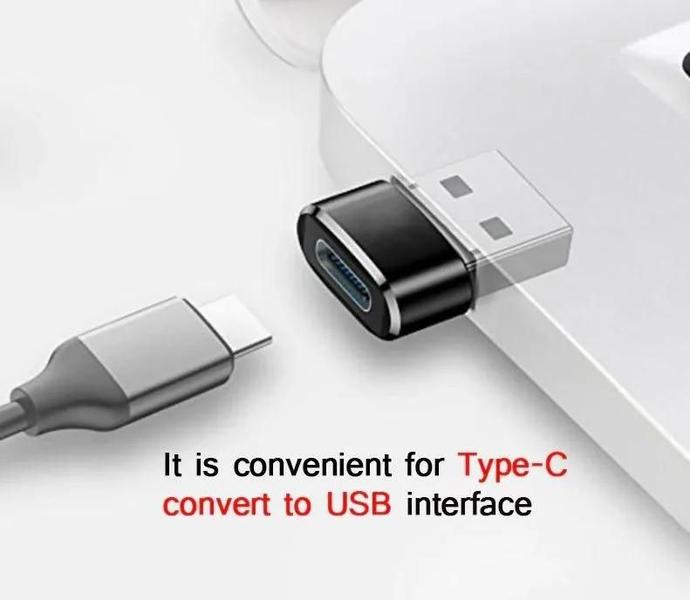 Imagem de Adaptador Usb Tipo C Fêmea X Usb 2.0 Macho - X-Cell