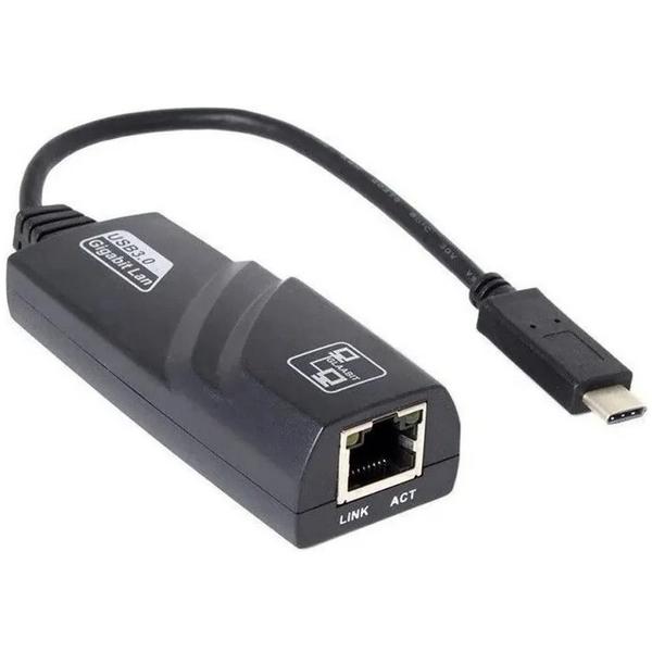 Imagem de Adaptador USB Tipo-C para RJ45 Gigabit