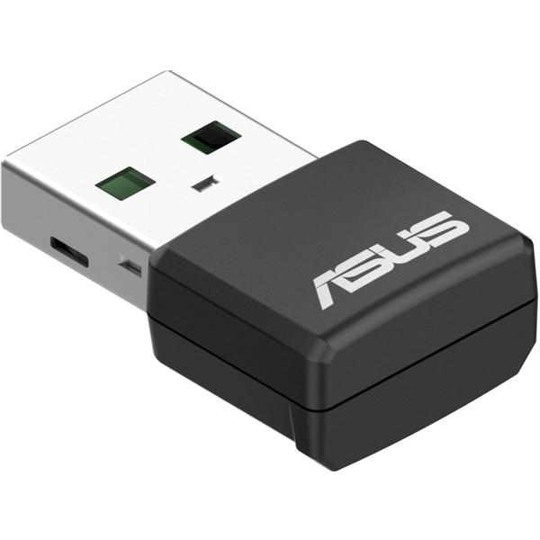 Imagem de Adaptador USB WiFi 6 ASUS AX1800 de banda dupla WiFi 6 USB-AX55 Nano