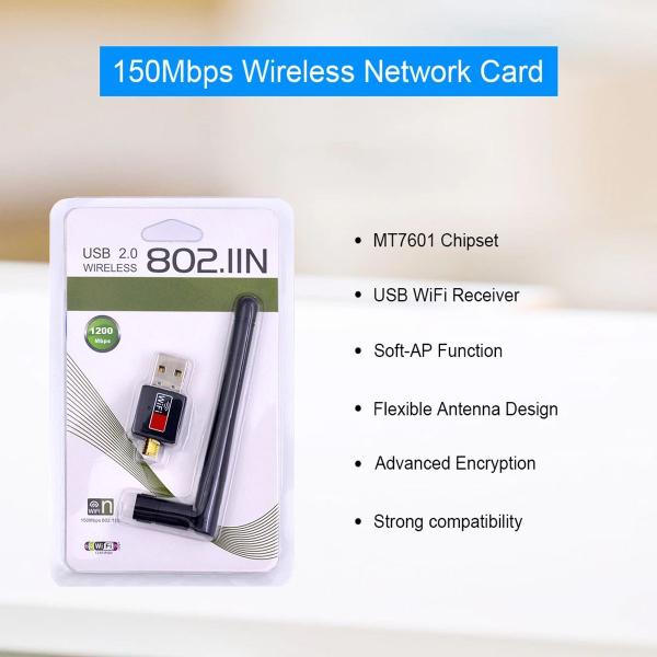 Imagem de Adaptador Usb Wireless 2.0 802.in 1200mbps