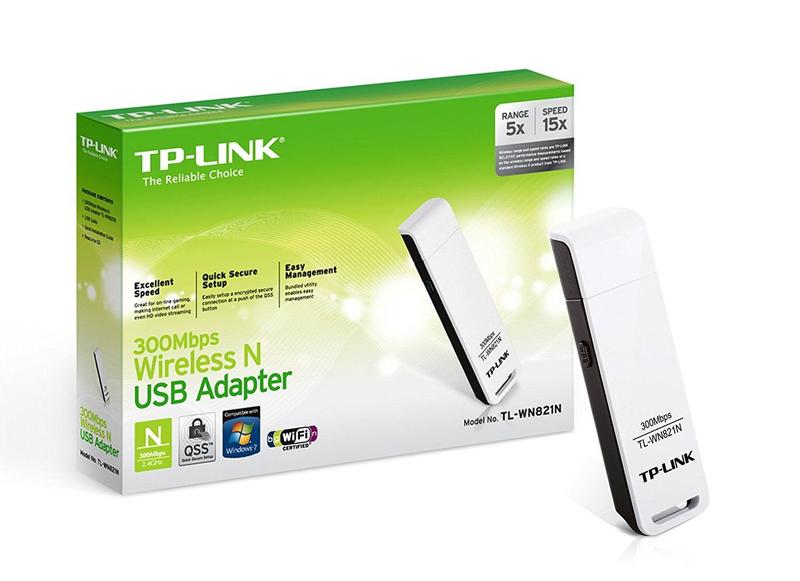 Imagem de Adaptador Usb Wireless N 300mbps Tl-wn821n