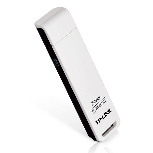 Imagem de Adaptador USB Wireless TP-Link TL-WN821N 300 Mbps