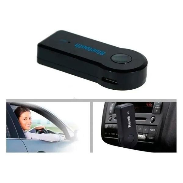 Imagem de Adaptador Veicular P2 Bluetooth Receptor Conversor Carro