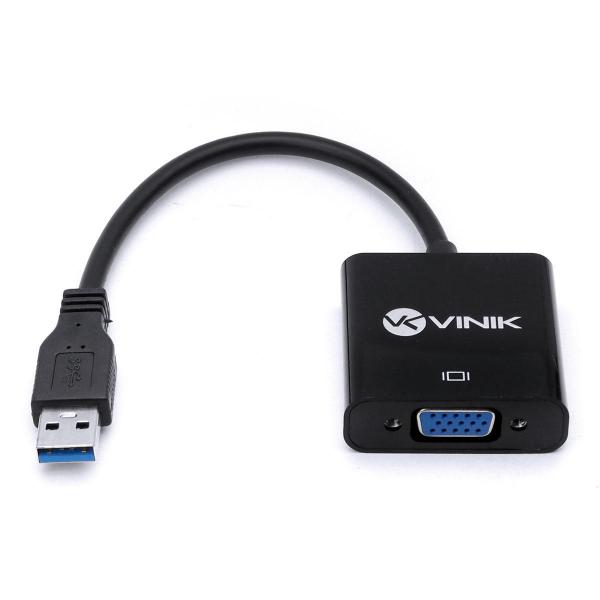 Imagem de Adaptador Vga Femea Para Usb Macho - Vgafusbm