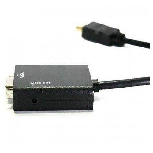 Imagem de Adaptador VGA HDMI  COM saida de audio