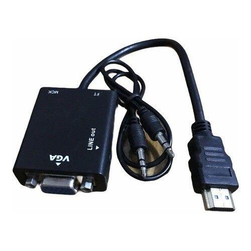 Imagem de Adaptador VGA HDMI  COM saida de audio