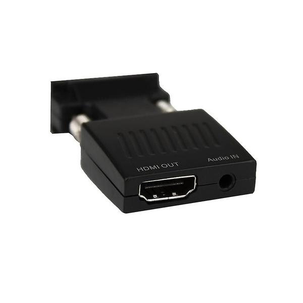 Imagem de Adaptador VGA para HDMI com porta de áudio de 3,5 mm Wokex