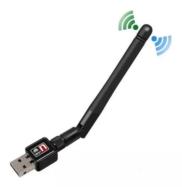 Adaptador Wireless Antena Wifi 1200mbps Para Pc e Notebook - Kapbom Adaptador Wireless Antena Wifi 1200mbps Para Pc e Notebook - Kapbom