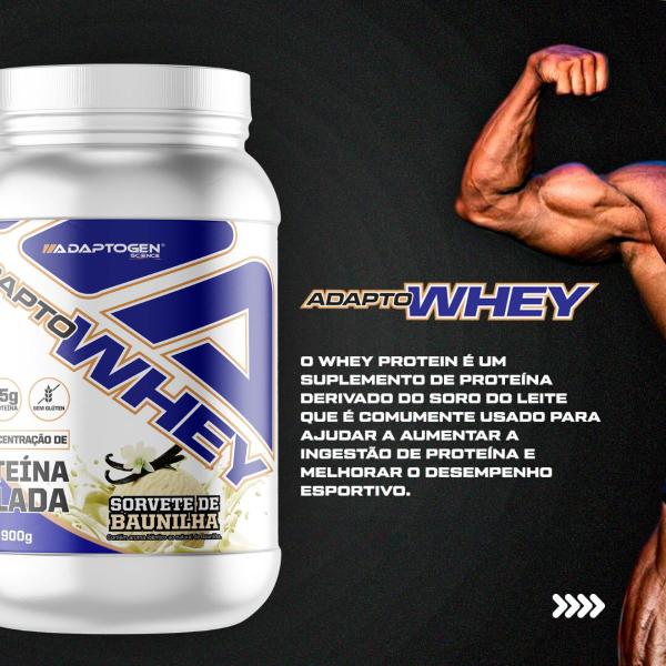 Imagem de Adapto Whey Adaptogen Whey Protein 3w 900g