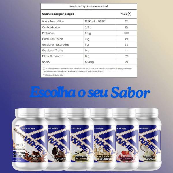 Imagem de Adapto Whey Adaptogen Whey Protein 3w 900g