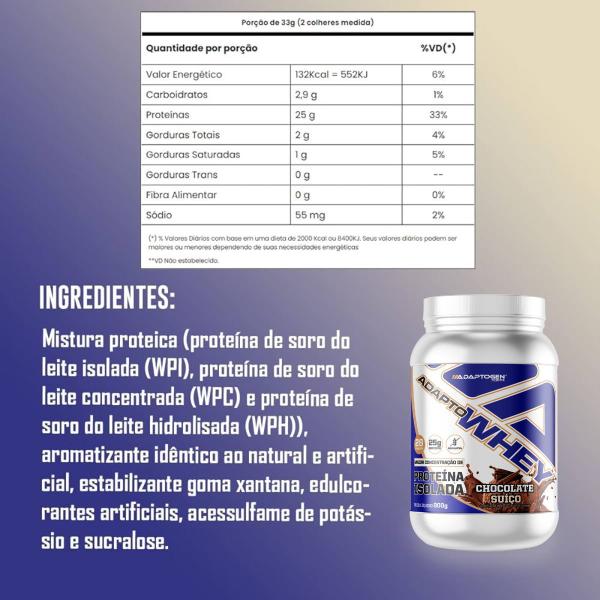 Imagem de Adapto Whey Adaptogen Whey Protein 3w 900g