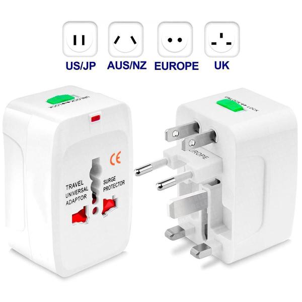 Adaptor Universal International All-In-On Bivolt - Higa Imagem de Adaptor Universal International All-In-On Bivolt