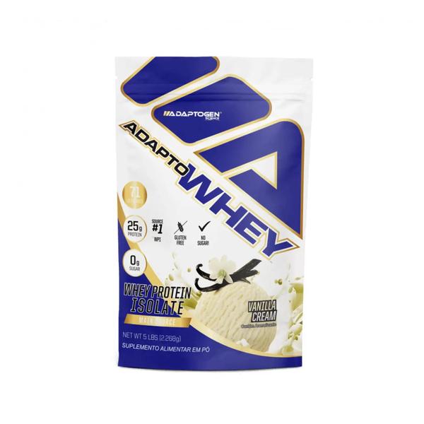 Imagem de Adaptowhey  refil 5lb - 2,268 kg - vanilla cream