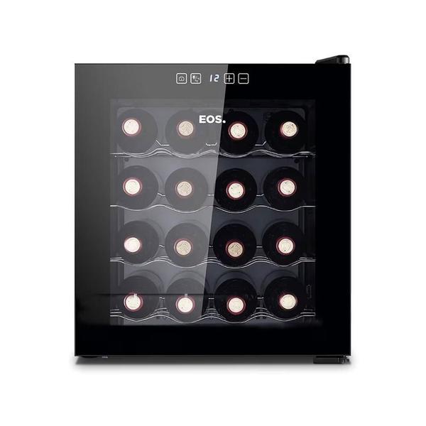Imagem de Adega 16 Garrafas Eletrônica Bivolt Full Glass Eae16 - Eos