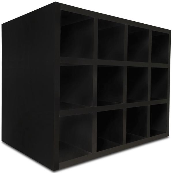 Adega MDF Suporte Nicho De 12 Garrafas Vinho De Parede - Genus Móveis Imagem de Adega MDF Suporte Nicho De 12 Garrafas Vinho De Parede