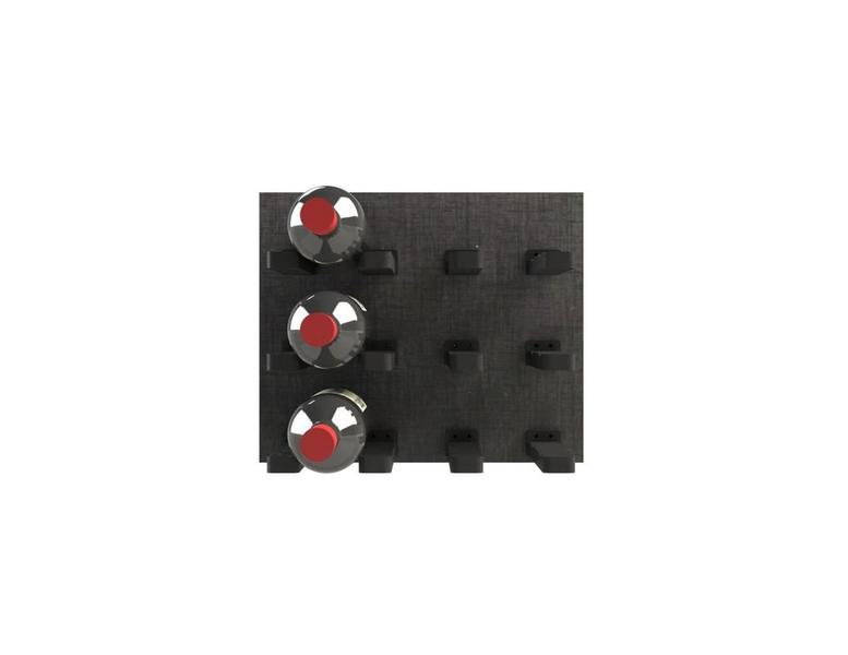 Adega Modular 36X30 9G Com Painel - Garrafeiros Imagem de Adega Modular 36X30 9G Com Painel