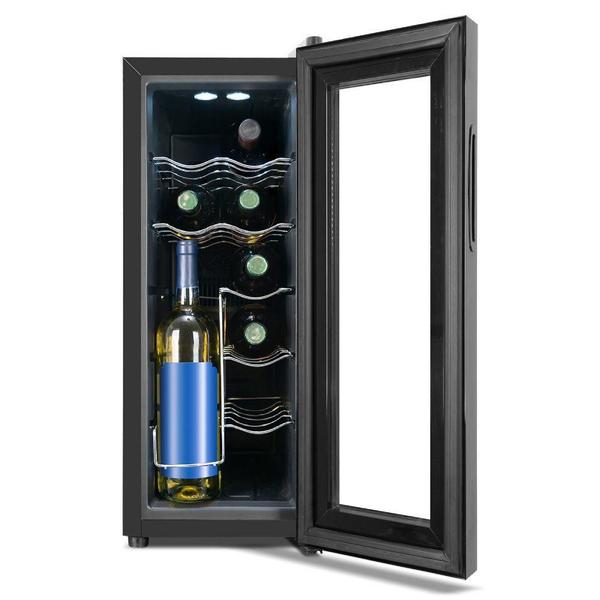 Imagem de Adega Philco Preto 12 Garrafas Display Digital Bivolt PAD12E