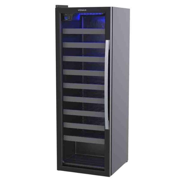 Imagem de Adega Piubella 50 Garrafas Porta Invertida 220 V Preto Venax