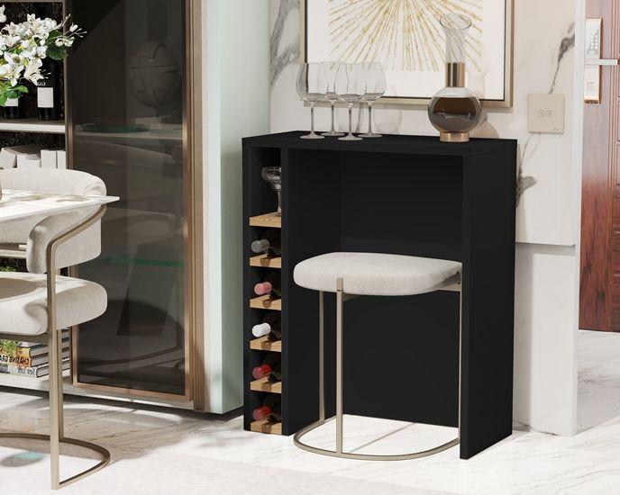 Adega Planejada Orlando Plus cor Preto / nature - Comprar moveis para sua casa - Comprar Móveis em Casa Imagem de Adega Planejada Orlando Plus cor Preto / nature - Comprar moveis para sua casa