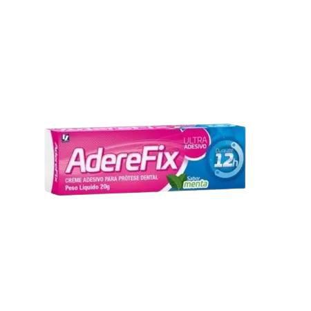 Imagem de Aderefix fixador de protese dentaria menta 20g