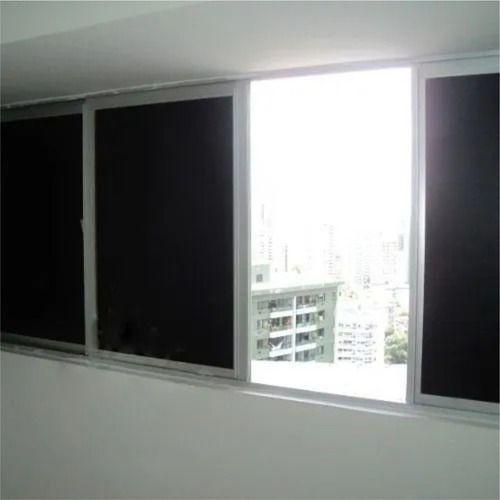 Imagem de Adesivo Blackout Preto Fosco Bloqueia Luz Porta Janela 2m x 50cm