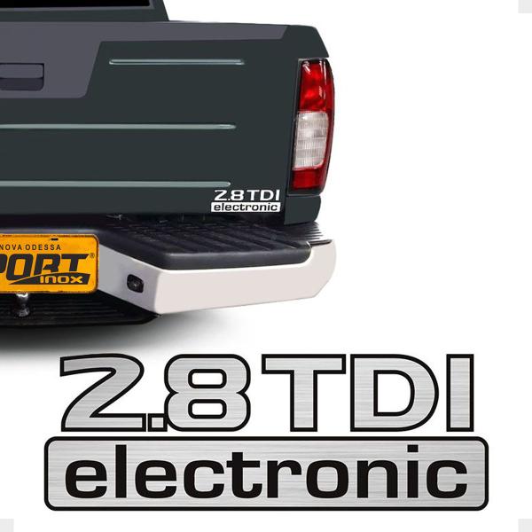 Imagem de Adesivo Compatível C/ Frontier 2.8 Tdi Electronic Emblema