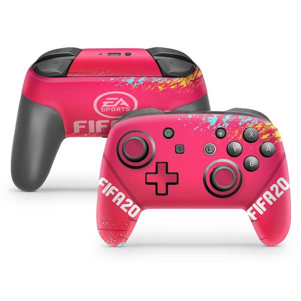 Imagem de Adesivo Compatível Nintendo Switch Pro Controle Skin - Fifa 20