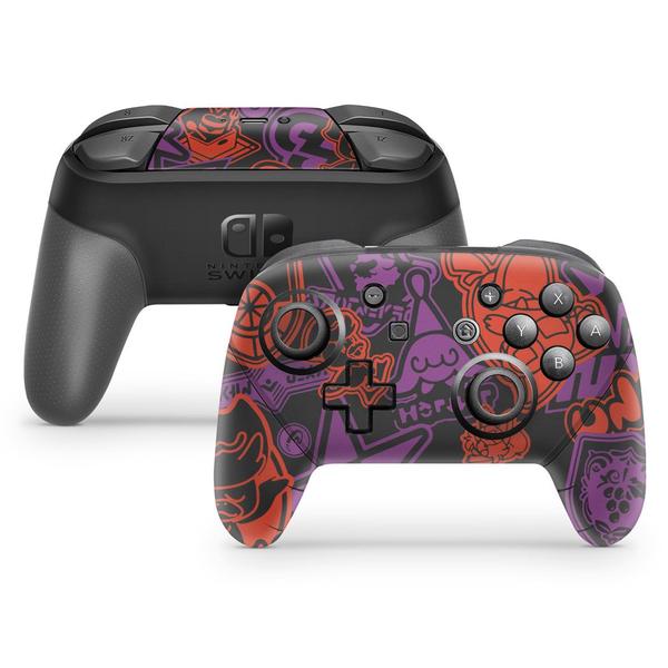 Imagem de Adesivo Compatível Nintendo Switch Pro Controle Skin - Modelo 064