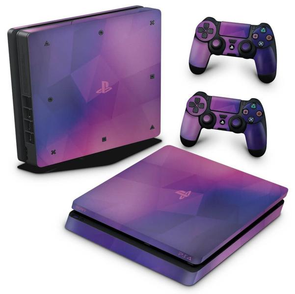 Imagem de Adesivo Compatível PS4 Slim Skin - Arte Abstrata 1