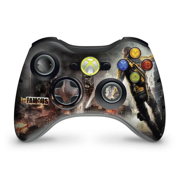 Imagem de Adesivo Compatível Xbox 360 Controle Skin - Infamous