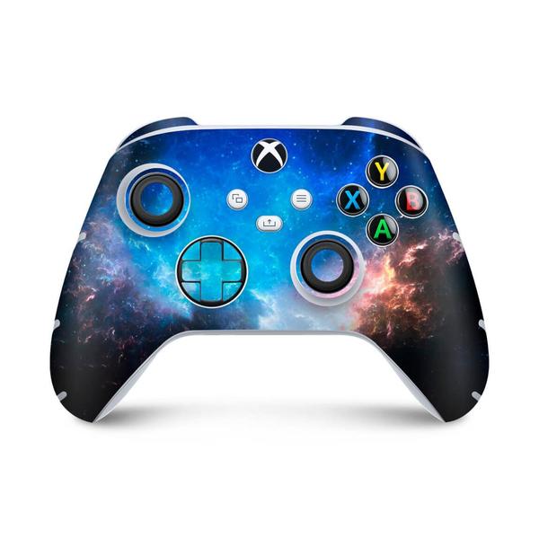 Imagem de Adesivo Compatível Xbox Series S X Controle Skin - Universo Cosmos