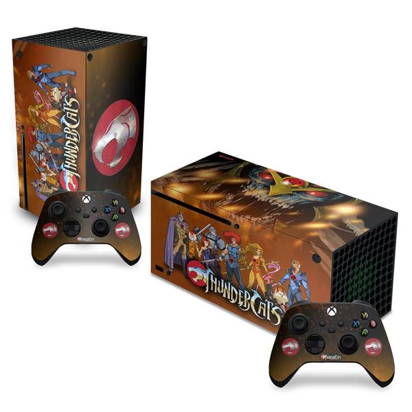 Imagem de Adesivo Compatível Xbox Series X Horizontal Skin - Thundercats