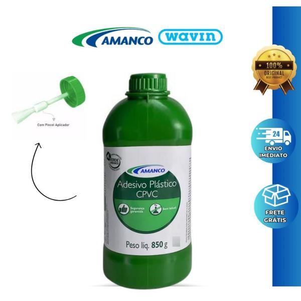 Imagem de Adesivo cpvc frasco 850g amanco