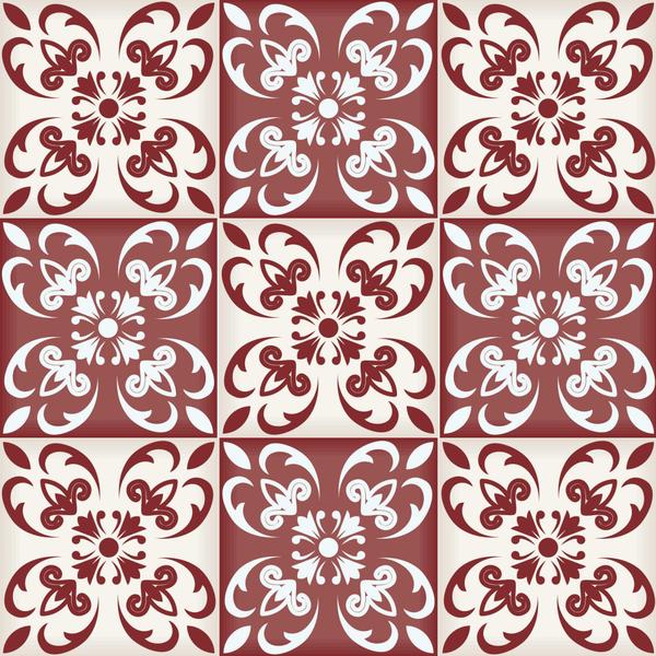 Imagem de Adesivo de Azulejo Vermelho Cardeal 10x10 cm com 50un