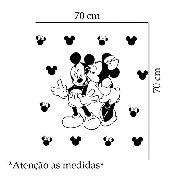 Imagem de Adesivo de Box Minnie e Mickey Beijocas