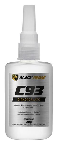 Imagem de Adesivo De Cianoacrilato Black Prime C93 20G