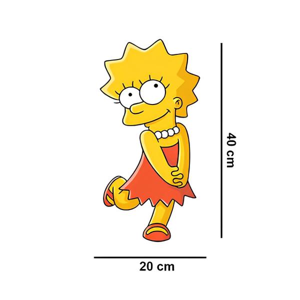 Imagem de Adesivo de Geladeira Lisa Simpson