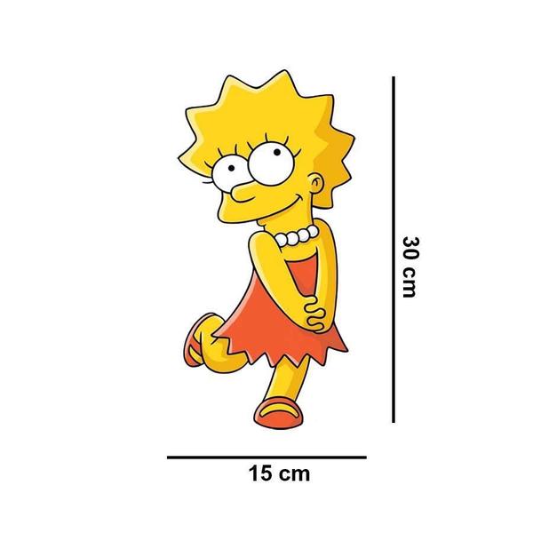 Imagem de Adesivo De Geladeira Lisa Simpson Mod03