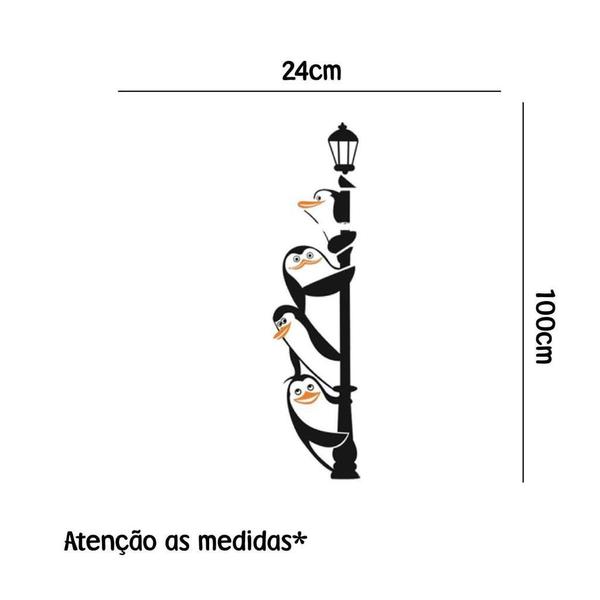 Imagem de Adesivo De Geladeira Pinguim De Madagascar