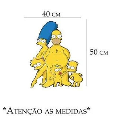 Imagem de Adesivo De Geladeira The Simpson Mod02