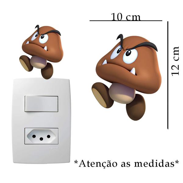 Imagem de Adesivo De Interruptor Mario Mod06