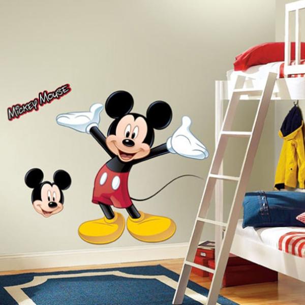 Imagem de Adesivo de Parede - Auto Colante - Mickey Mouse Gigante - 45,7cm x 101,6cm