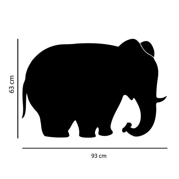 Imagem de Adesivo de Parede Lousa Elefante